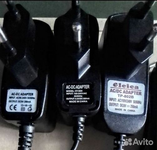 Блоки питания, адаптеры, зарядные устройства