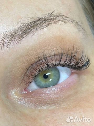 Наращивание ресниц на дому