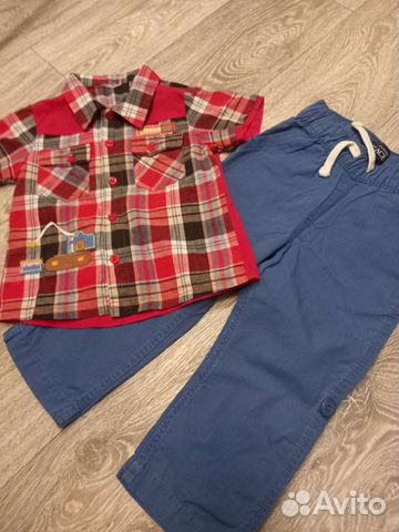 Рубашка + брюки 98см