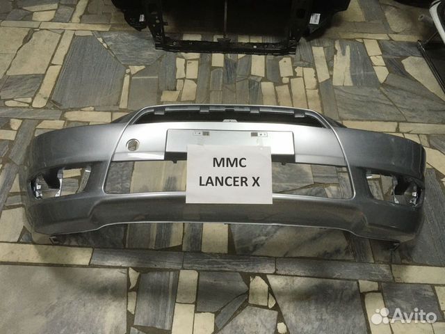 Бампер в цвет Mitsubishi Lancer 10