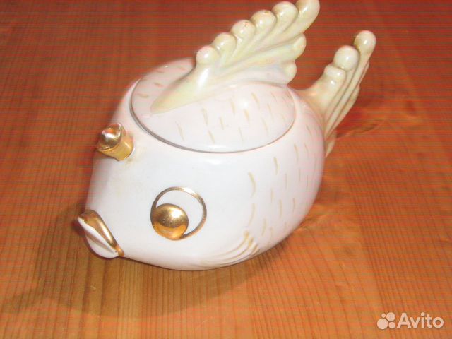 Золотая Рыба шкатулка икорница Сысерть позолота