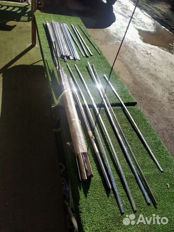 Молдинг кузова ваз 2103, 2106 хром СССР