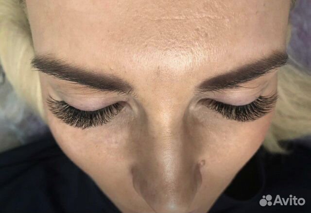 Наращивание ресниц на дому
