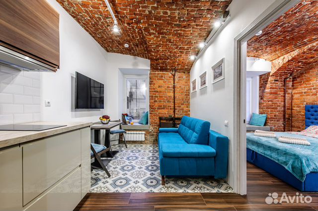 

1-к. квартира, 52 м², 2 кровати