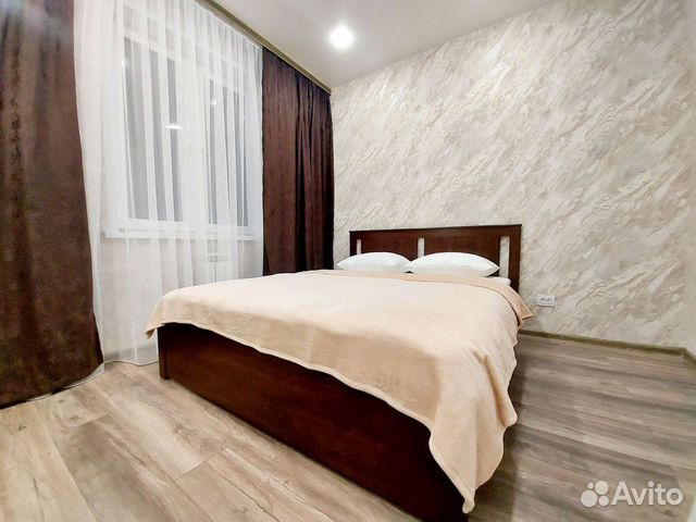 

1-к. квартира, 44 м², 2 кровати