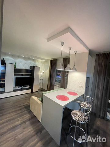 

1-к. квартира, 41 м², 2 кровати