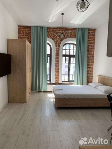 

Квартира-студия, 27 м², 1 кровать