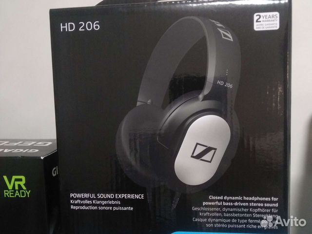Наушники sennheiser HD 206