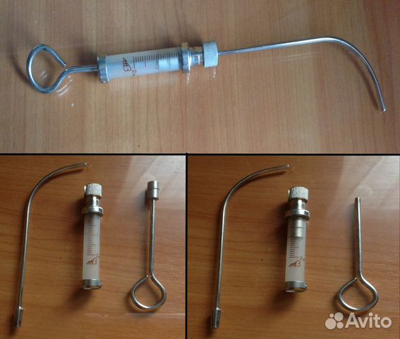 Шприц стеклянный СССР