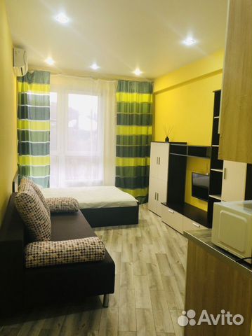 

Квартира-студия, 25 м², 2 кровати