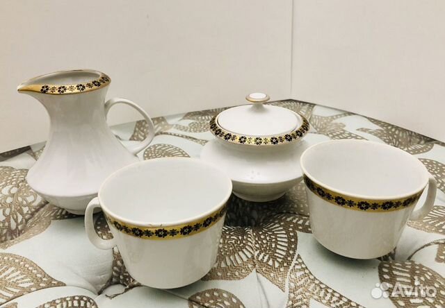 Фарфор, Чайный Сервиз, Чехословакия