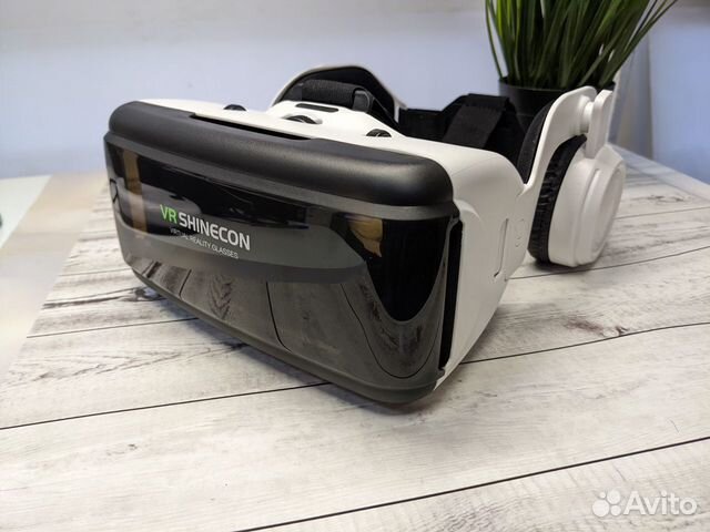 Очки виртуальной реальности shinecon с наушниками