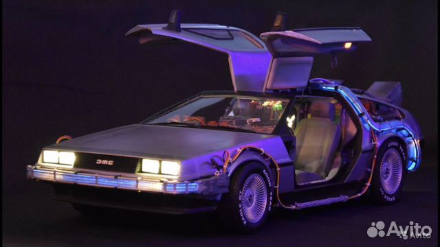 Проект Delorean 1:8 для печати на 3д принтере