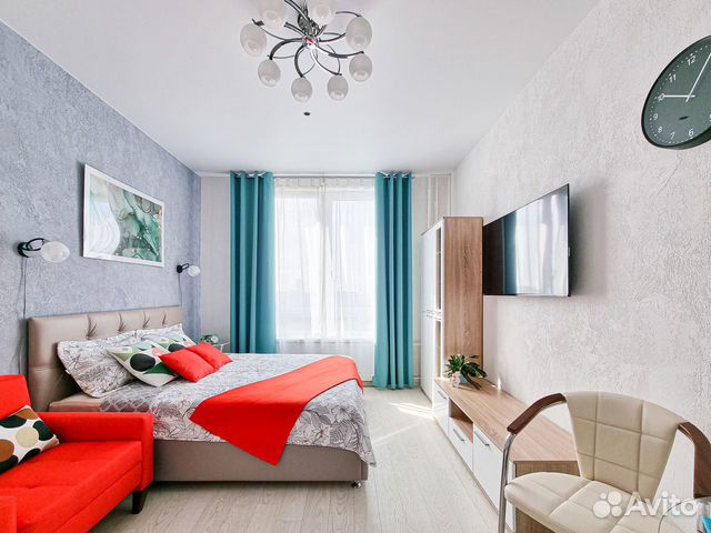 

Квартира-студия, 26 м², 3 кровати