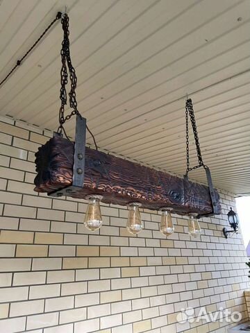 Люстра лофт для баров и ресторанов