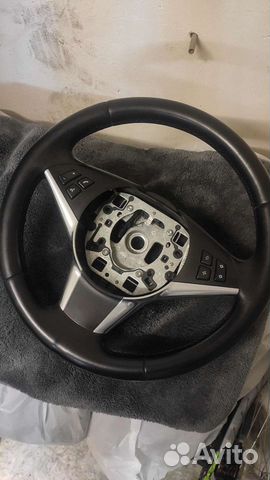 Спорт руль бмв е60. Наппа