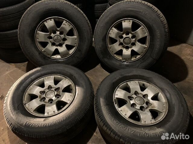 Колеса mitsubishi pajero 3 оригинал