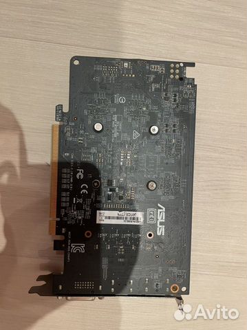 Видеокарта asus AMD Radeon RX 550 arez