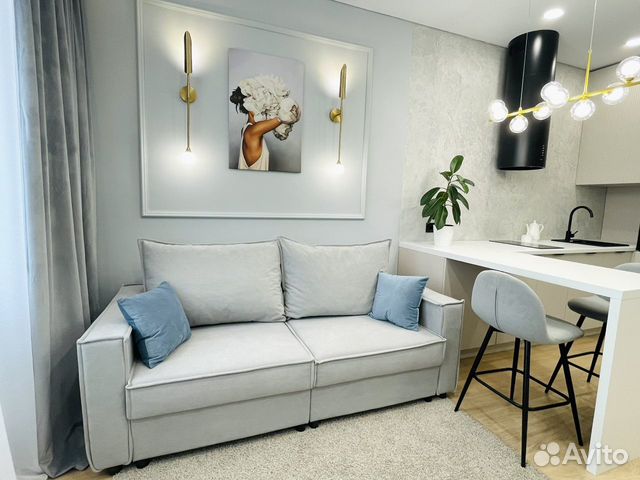 

1-к. квартира, 56 м², 2 кровати
