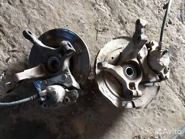 Кулаки поворотные renault logan