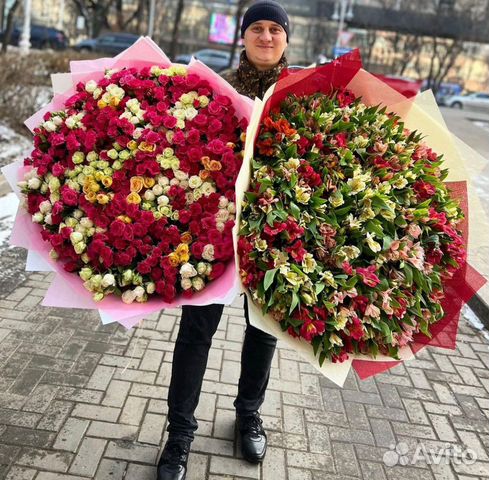 101 Роза Пионы 25 51 101 Роза