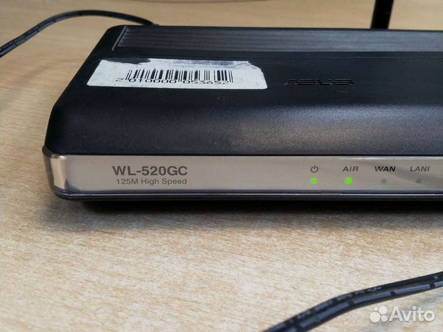 Роутеры asus wl-520gc