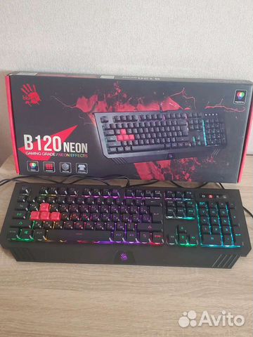 Игровая клавиатура Bloody B120 Neon