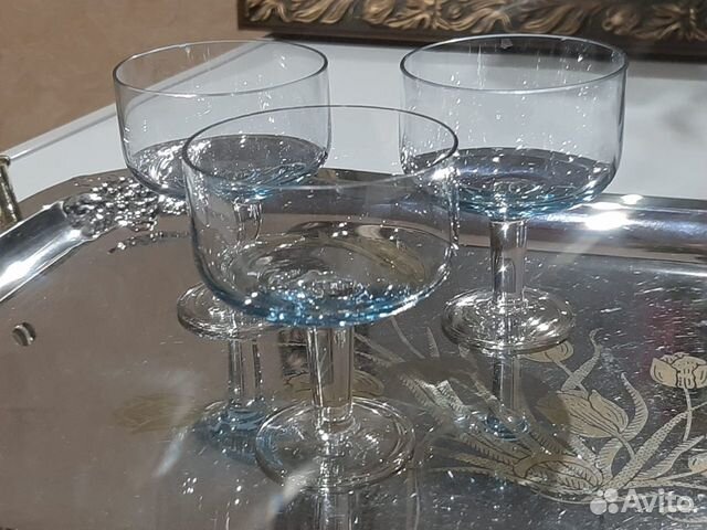 Рюмки, стопки цветное стекло, СССР