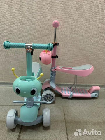Детский самокат Scooter 3 в 1 (В наличии)