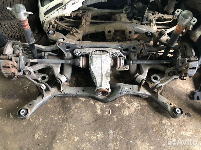 Задняя подвеска в сборе Audi A4 B8 211 л.с