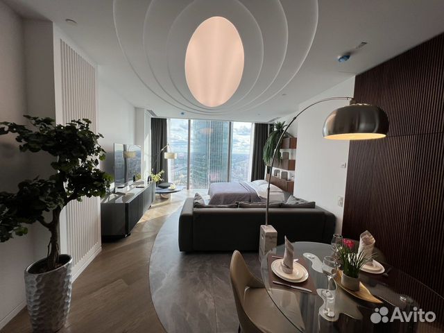 

Квартира-студия, 55 м², 2 кровати