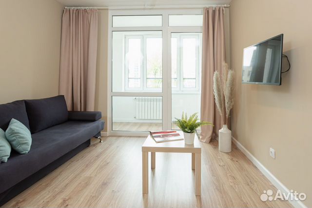 

1-к. квартира, 40 м², 2 кровати