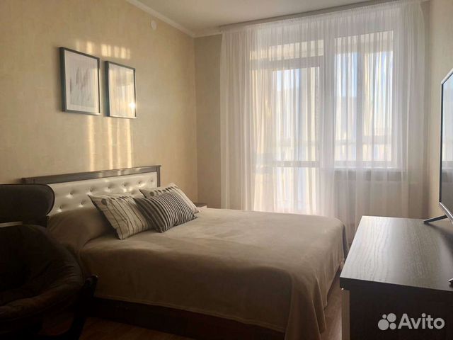 

1-к. квартира, 45 м², 2 кровати