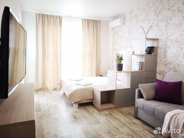 

1-к. квартира, 40 м², 2 кровати