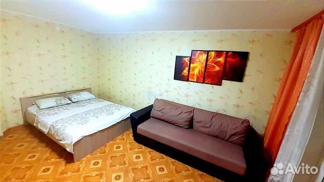 

1-к. квартира, 40 м², 4 кровати