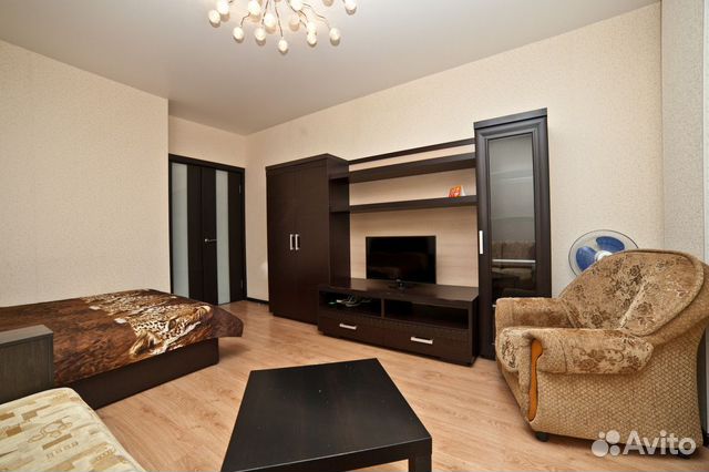 

1-к. квартира, 38 м², 2 кровати