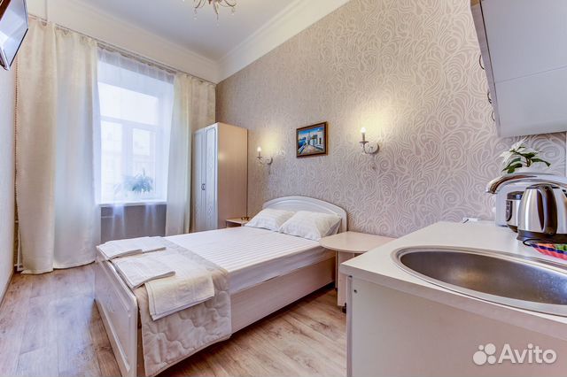 

Квартира-студия, 19 м², 1 кровать