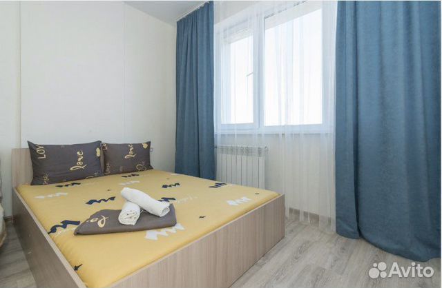 

Квартира-студия, 32 м², 2 кровати