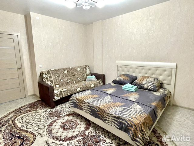 

1-к. квартира, 38 м², 2 кровати