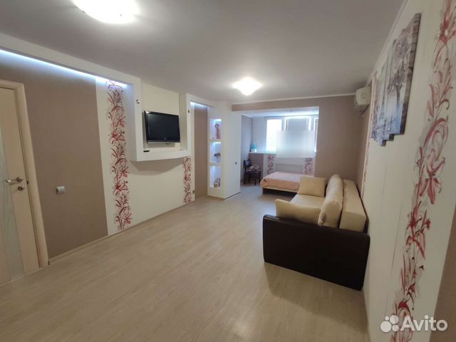 

1-к. квартира, 45 м², 2 кровати