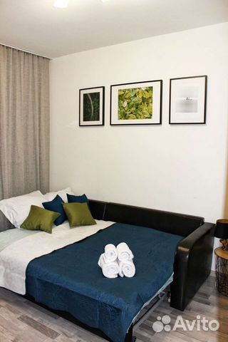 

1-к. квартира, 45 м², 2 кровати