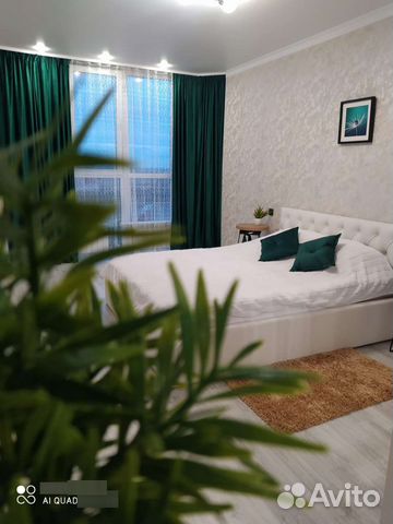 

1-к. квартира, 46 м², 2 кровати
