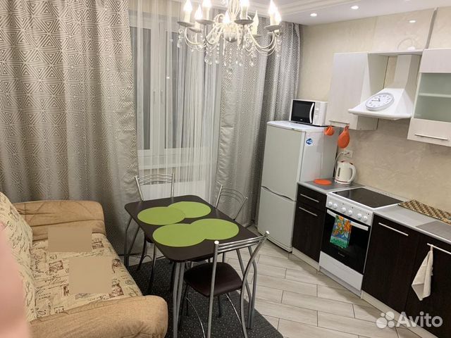 

1-к. квартира, 39 м², 3 кровати