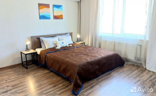 

1-к. квартира, 50 м², 3 кровати