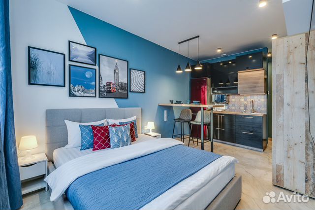 

Квартира-студия, 22 м², 1 кровать