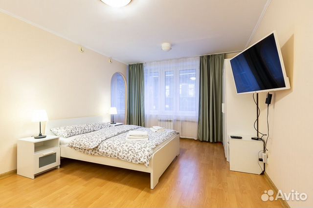 

1-к. квартира, 36 м², 2 кровати