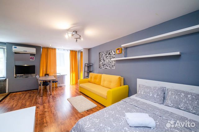 

Квартира-студия, 36 м², 2 кровати