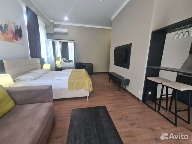 

Квартира-студия, 25 м², 2 кровати