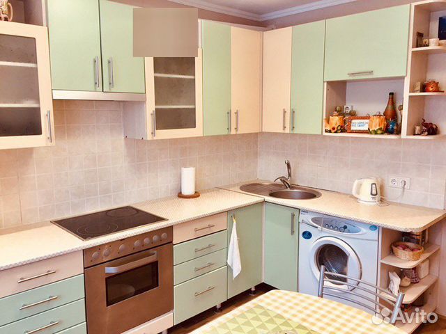 

1-к. квартира, 43 м², 2 кровати