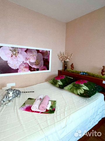 

1-к. квартира, 38 м², 2 кровати
